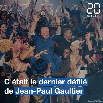 Le dernier défilé haute couture de Jean Paul Gaultier