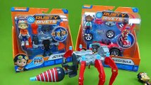 Rusty Rivets Toys Jet Pack and Ruby's Buggy Build Botasaur Dinosaur Nick Jr STEM Toys Video for Kids