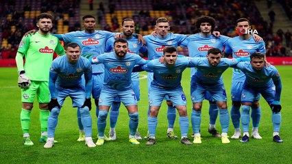 Galatasaray - Çaykur Rizespor maçından kareler -1-
