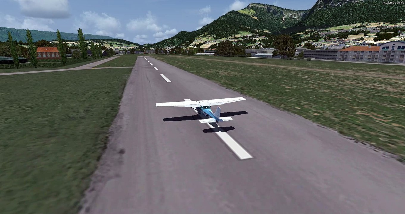 Challes-les-Eaux (LLH) pour Rhône Alpes de France VFR