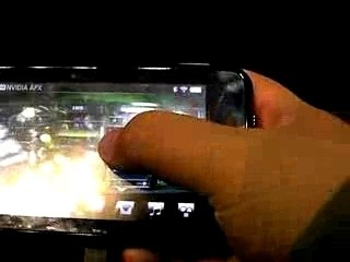 Impressions : Nvidia APX 2500 Interface