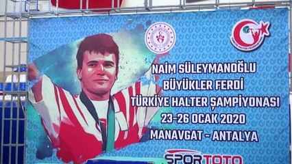 Download Video: Naim Süleymanoğlu Büyükler Ferdi Türkiye Halter Şampiyonası başladı