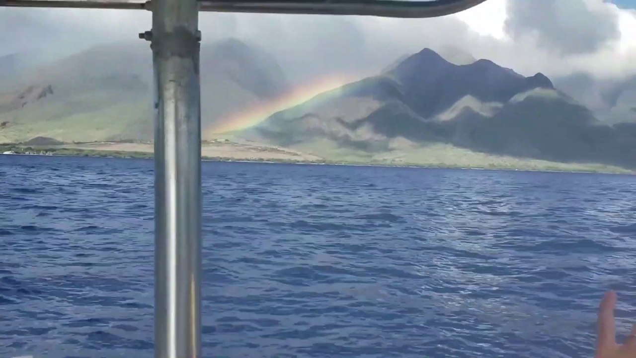 Elle filme un magnifique arc-en-ciel et a faillit louper le plus incroyable