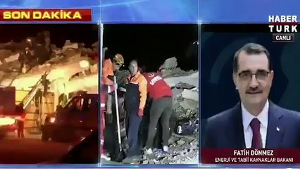 Bakan Dönmezden deprem açıklaması Her şeyi devletten beklemek doğru olmaz -
