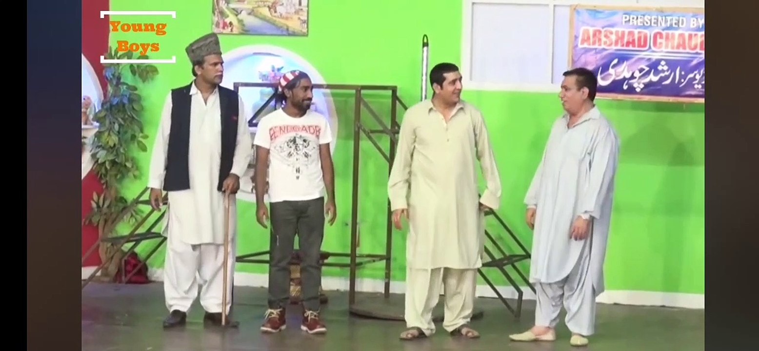 Best stage drama Pakistani |best of nasir chinyoti and amant chan|