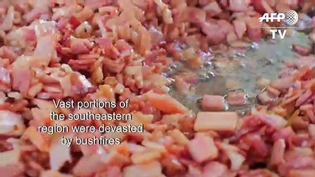 Australia: A NGO serves meals to communities devastated by bushfires