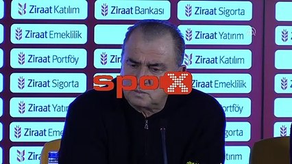 Fatih Terim: "Oyuncular zevk alıyor, ben de zevk alıyorum"