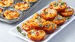 Mac & Cheese Pizza Bites Jam-Packed With Pepperoni!