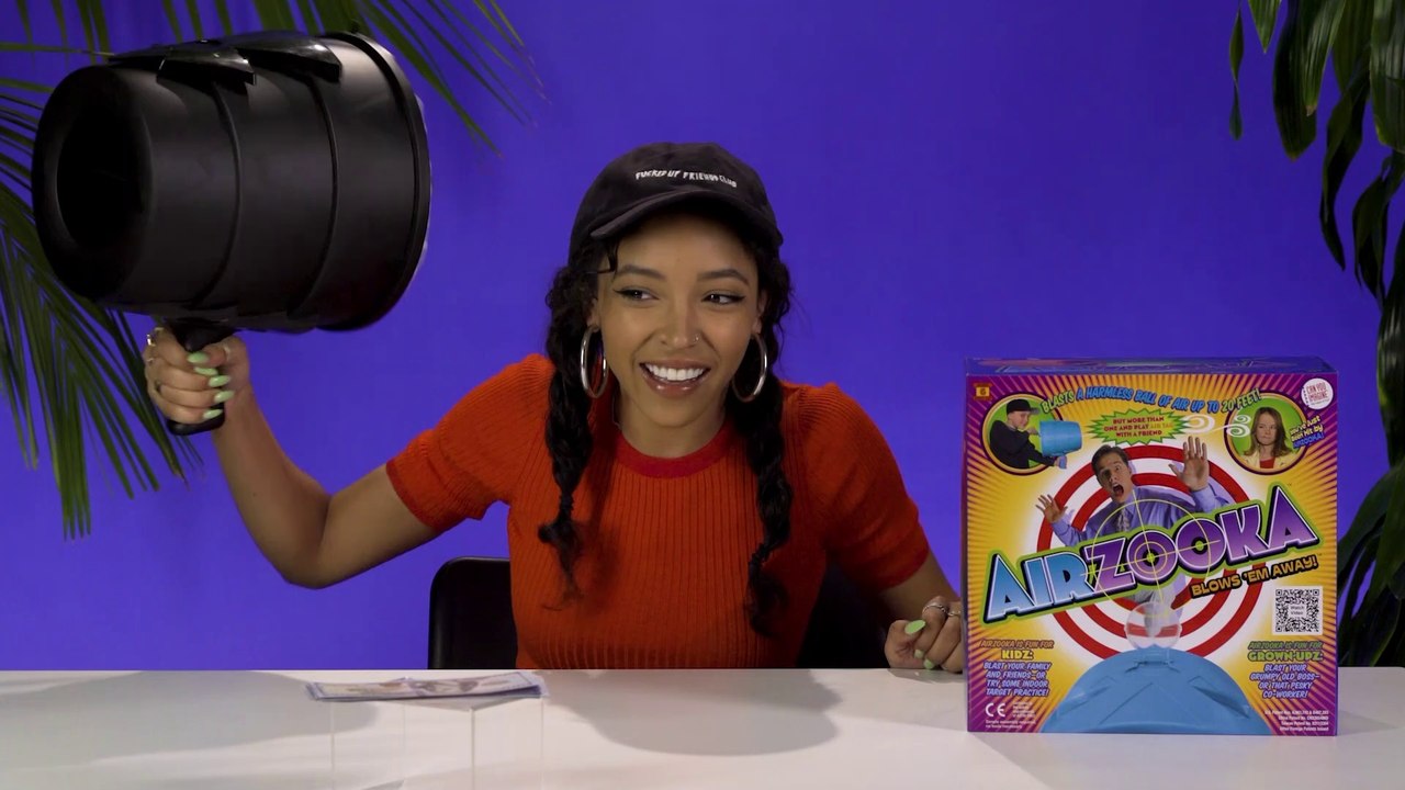 Tinashe Reviews A Burrito Blanket, Portable Underwear & More!