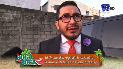 Download Video: El doctor Joselito Argüello molesto con las últimas declaraciones de su colega Héctor Vanegas.