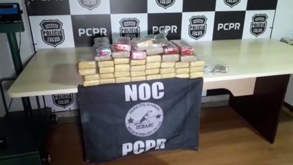 Homem é flagrado por cão na Rodoviária transportando maconha