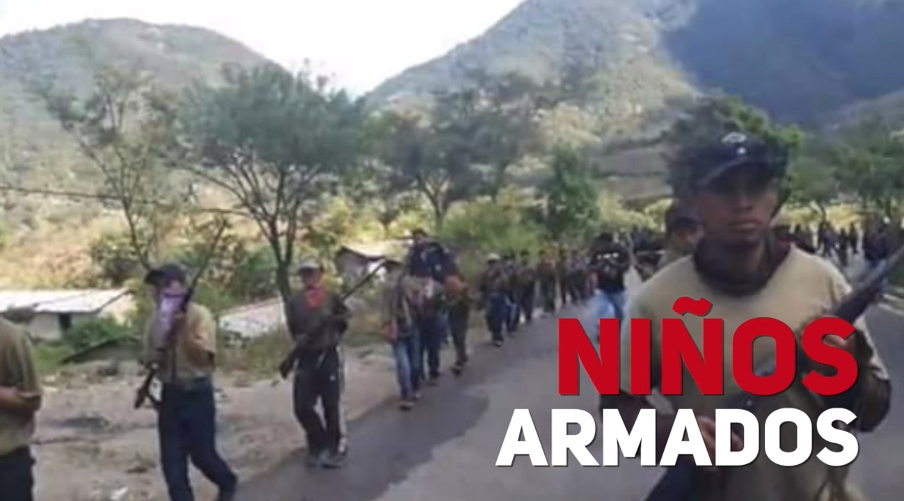 Niños armados