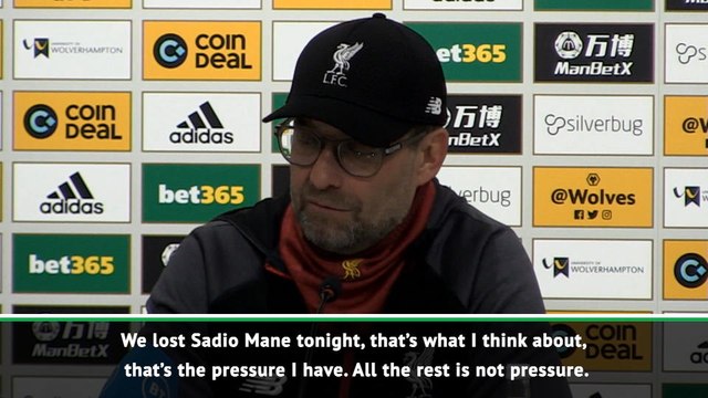 I had to ask how far ahead Liverpool are this week - Klopp