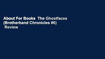 About For Books  The Ghostfaces (Brotherband Chronicles #6)  Review