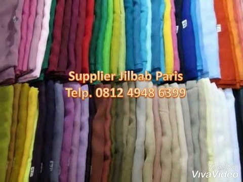 Pabrik Jilbab Paris Polos Tanah Abang, Tlp. 0812 4948 6399, HARGA PABRIK..!!!