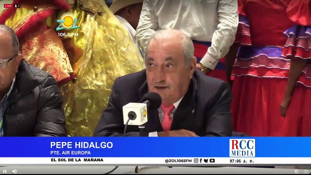 Entrevista a Pepe Hidalgo Pte. de Air Europa en el Sol de la Mañana desde Fitur