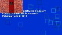 [Read] Sweet on Construction Industry Contracts Major AIA Documents, Volumes 1 and 2: 2011