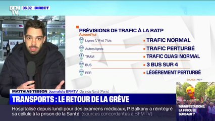 Grève: toutes les lignes de métro fonctionneront aujourd'hui à Paris avec quelques perturbations