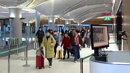 İstanbul Havalimanı'nda koranavirüs taraması