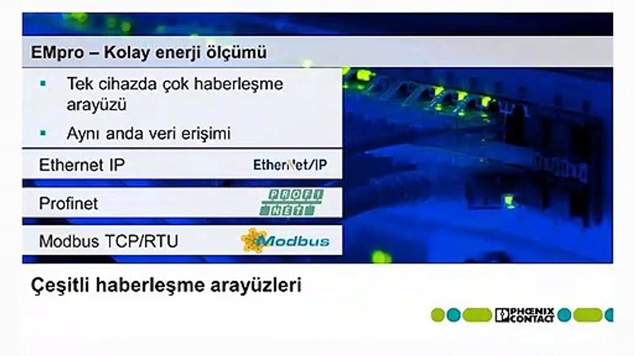 Online Seminer | Phoenix Contact Akım, Gerilim Enerji İzleme Ürünleri