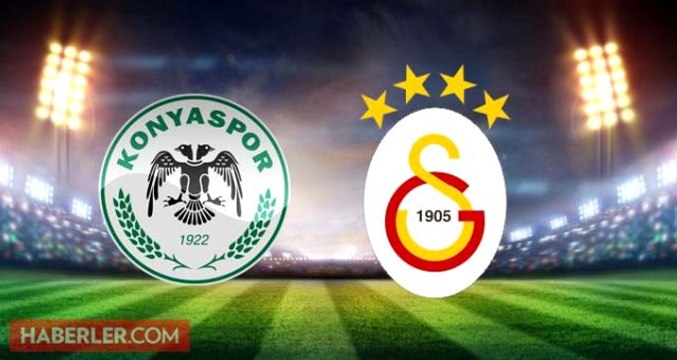 Konyaspor Galatasaray maçı ne zaman, saat kaçta, bilet fiyatları ne kadar? Konyaspor Galatasaray maçı hangi kanalda, şifresiz mi?