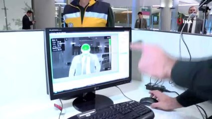 Havalimanı'nda 'Corona Virüs' için termal kameralı önlem