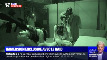 Comment travaille le RAID au moment de l'interpellation d'un terroriste ?