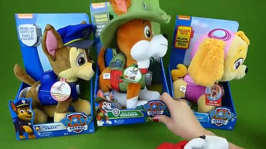 paw patrol real talking chase plush toy