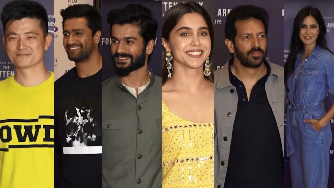 Vicky Kaushal, Katrina Kaif, And Others Spotted At The Screening Of The Forgotten Army