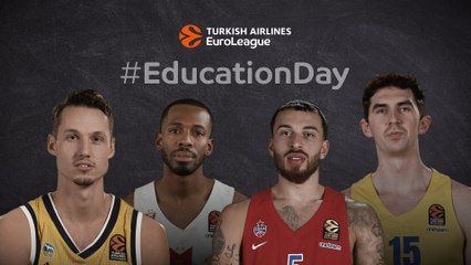 EuroLeague clubs celebrate #EducationDay!