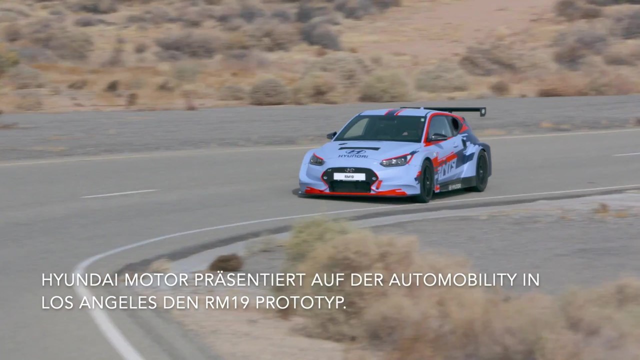Hyundai enthüllt RM19 Mittelmotor-Prototyp