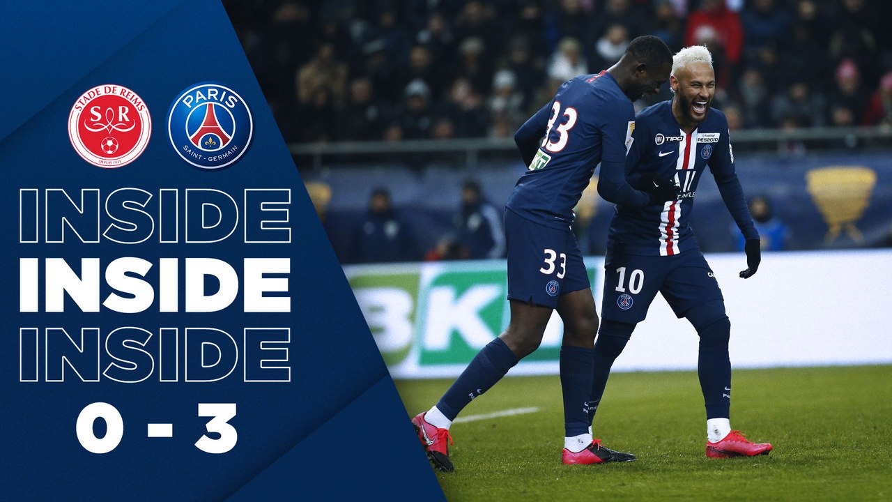 Inside: Stade de Reims v Paris Saint-Germain