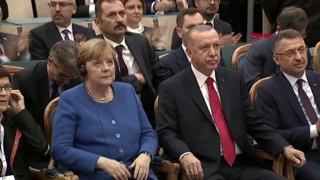 Erdoğan ve merkel türk-alman üniversitesi yeni binalarının açılış törenine katılıyor