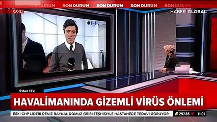 İstanbul Havalimanı'nda Çin'den gelen yolculara termal kameralarla kontrol