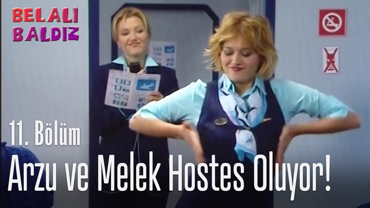 Arzu ve Melek hostes oluyor! - Belalı Baldız 11...
