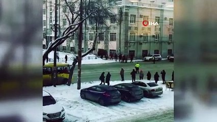 Rusyada sirkten kaçan filler ortalığı birbirine kattı