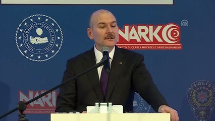 Soylu: "(Uyuşturucuyla mücadele) Alarm halindeyiz.