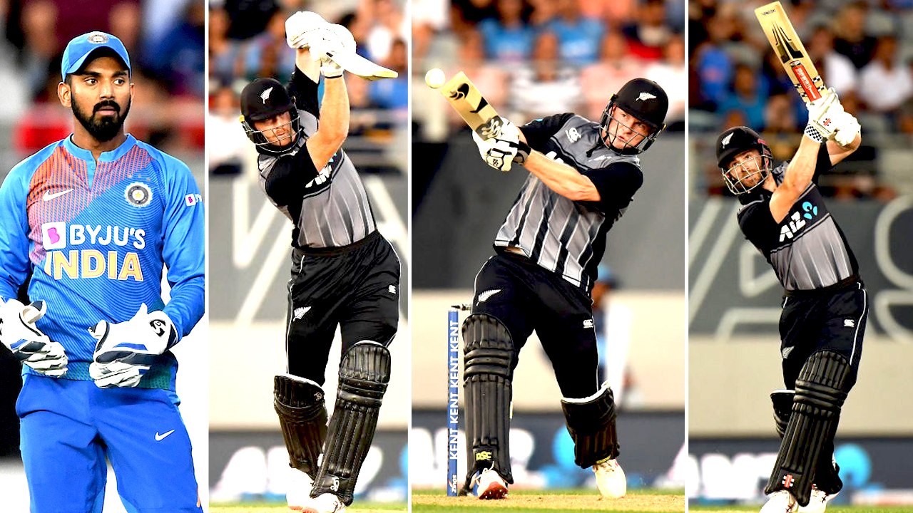 IND VS NZ 1ST T20 | New Zealand scores 203/5 against India