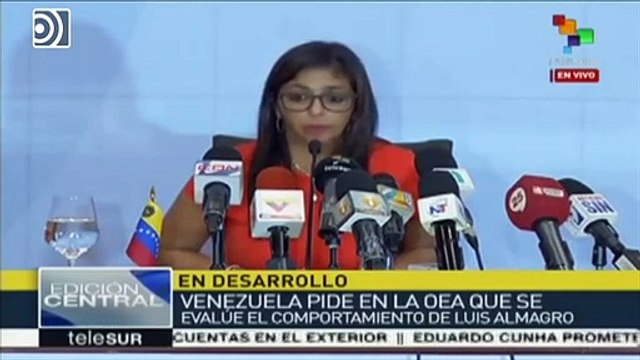 Las barbaridades de Delcy Rodríguez, vicepresidenta de Maduro que se reunió con Ábalos