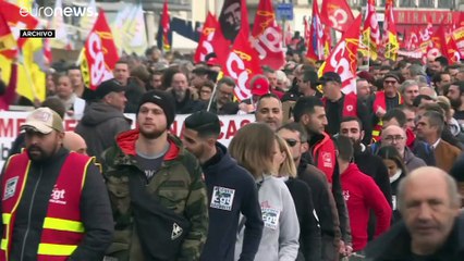 La reforma del sistema de pensiones, segunda gran crisis para Macron