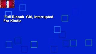 Full E-book  Girl, Interrupted  For Kindle