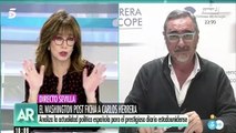 El palo tremendo en directo de Ana Rosa Quintana a Carlos Herrera