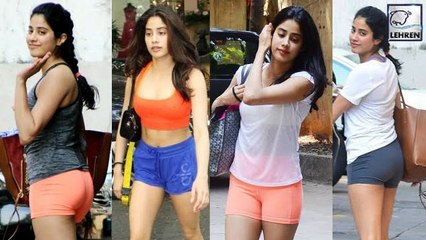 8 Simple Gym Looks Of Janhvi Kapoor To Try Next