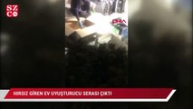 Hırsız giren ev uyuşturucu serası çıktı