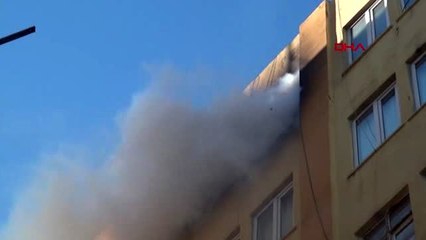 Adıyaman apartman dairesinde çıkan yangını itfaiye söndürdü