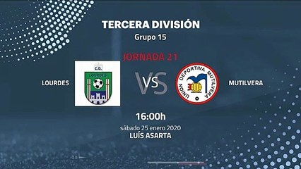 Previa partido entre Lourdes y Mutilvera Jornada 21 Tercera División