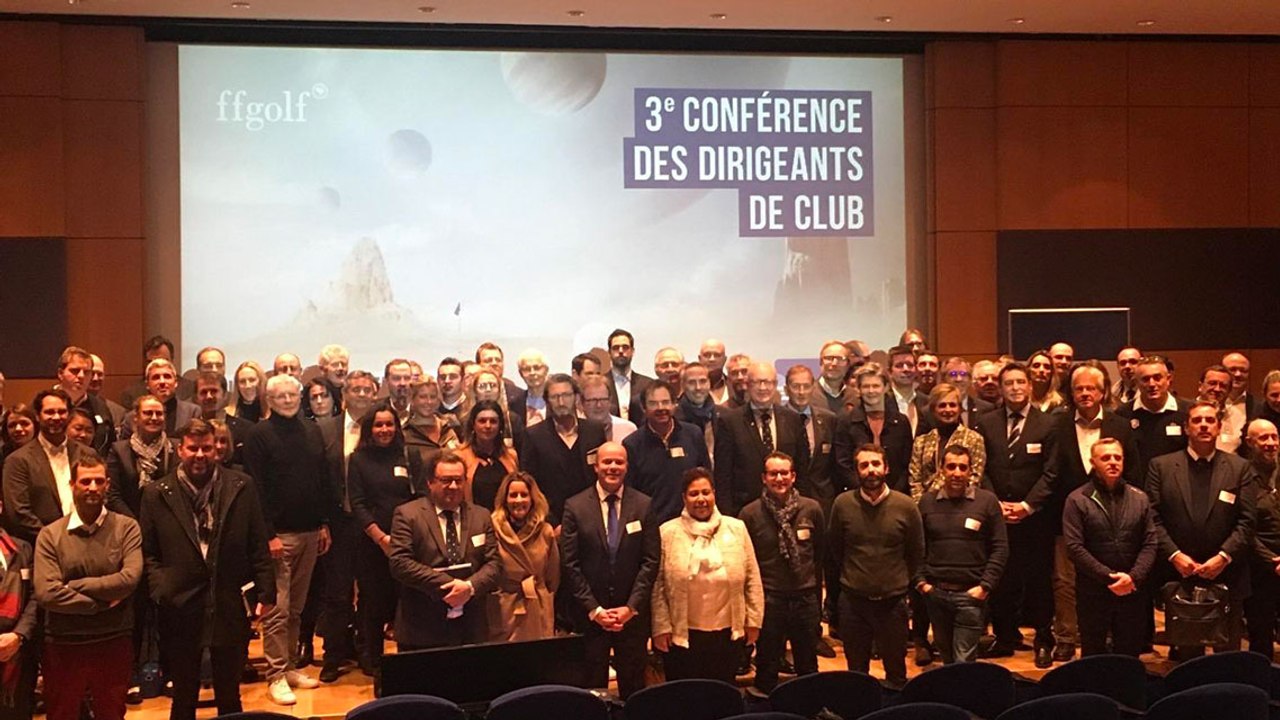 3e conférence des dirigeants de club : le golf français se porte bien