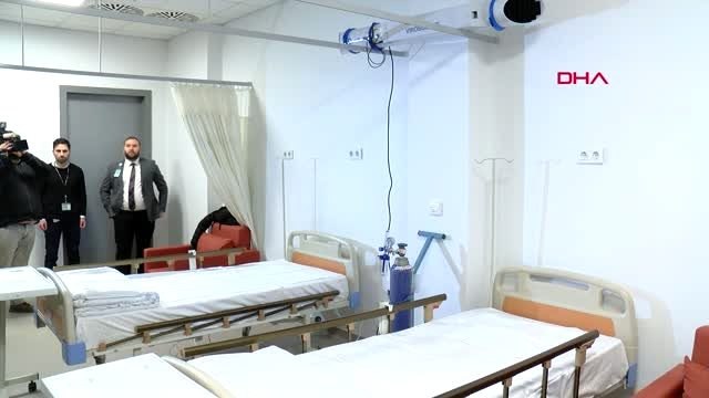 İstanbul havalimanı'ndaki karantina odası 'koronavirüs' için hazır