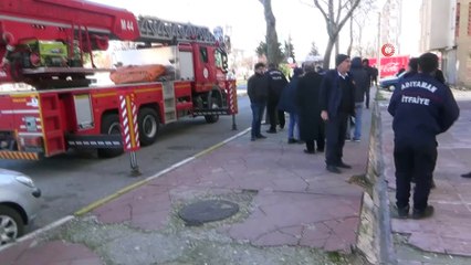 Rüzgarın etkisiyle büyüyen ev yangını güçlükle kontrol altına alındı