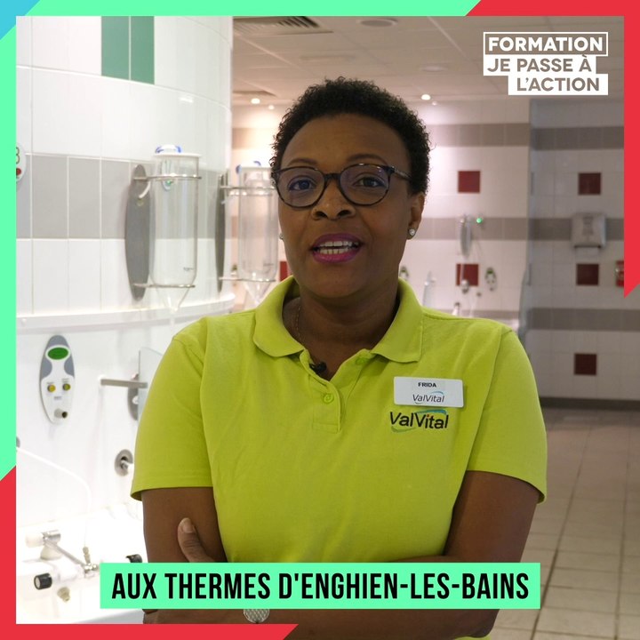 Mon histoire de formation | Frida a profité d’un plan de formation de son entreprise pour se reconvertir en hydrothérapeute